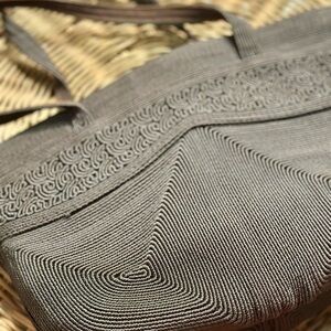 Corde Elegant Brown Corded Womens Evening Bag Purse or Pocketbook